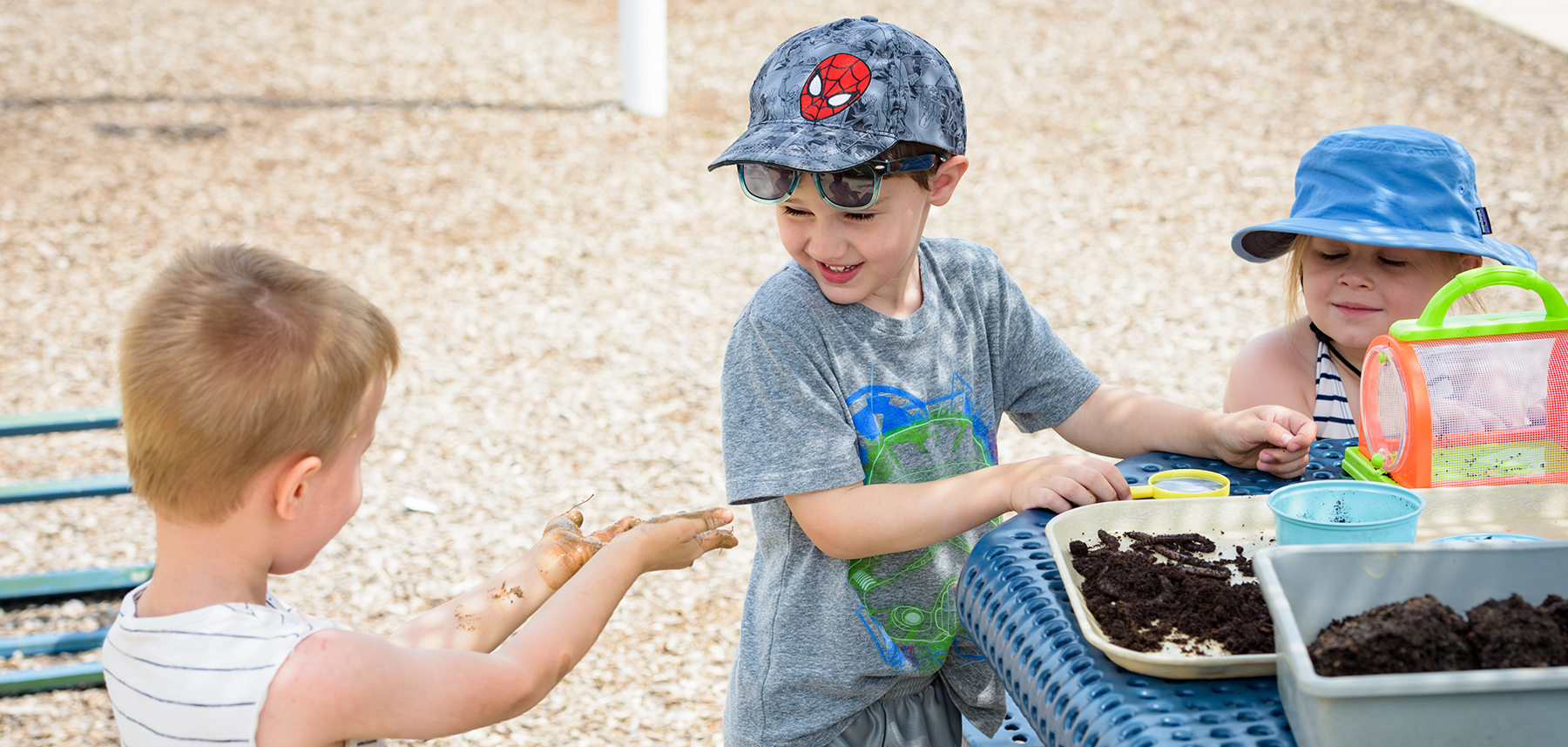 Students at play