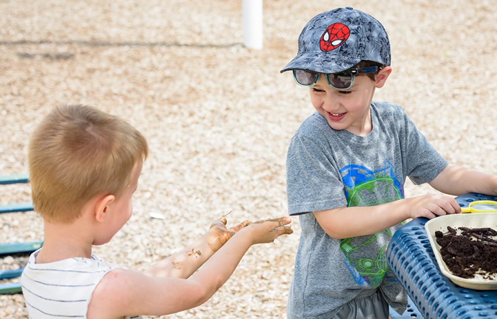 Kids enjoying summer 2017 camp activities